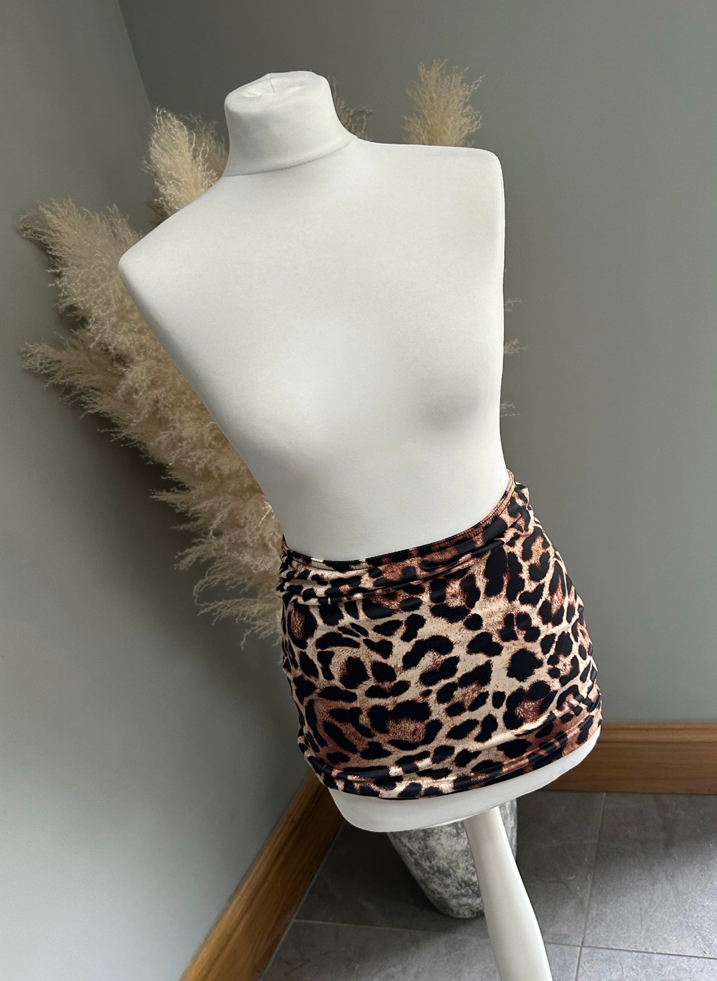 ‘MIA’ DRAPE CO ORD- LEOPARD