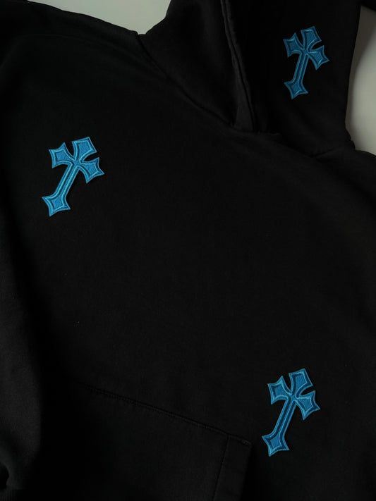 ‘CROSSED OUT’ CUSTOMISABLE PREMIUM HOODIE