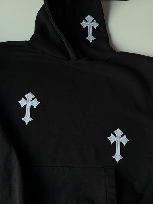 ‘CROSSED OUT’ CUSTOMISABLE PREMIUM HOODIE