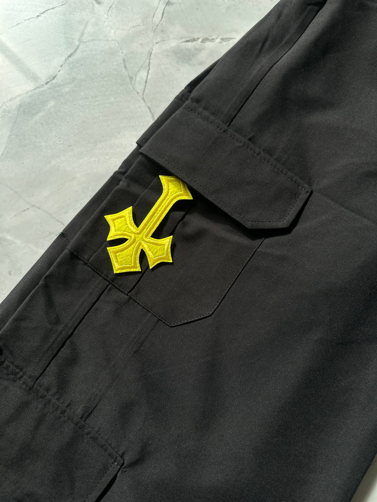 ‘CROSSED OUT’ CARGO TROUSERS