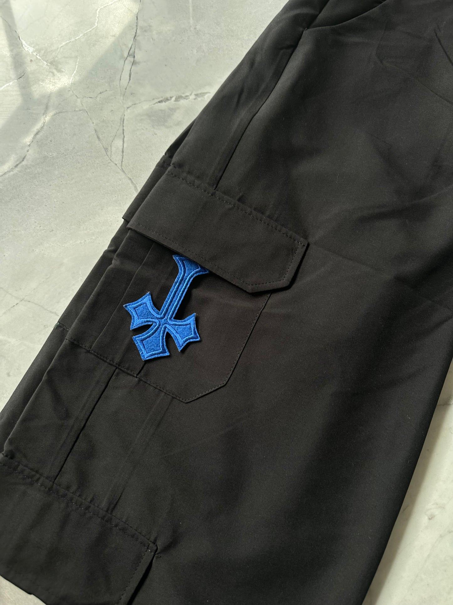 ‘CROSSED OUT’ CARGO TROUSERS