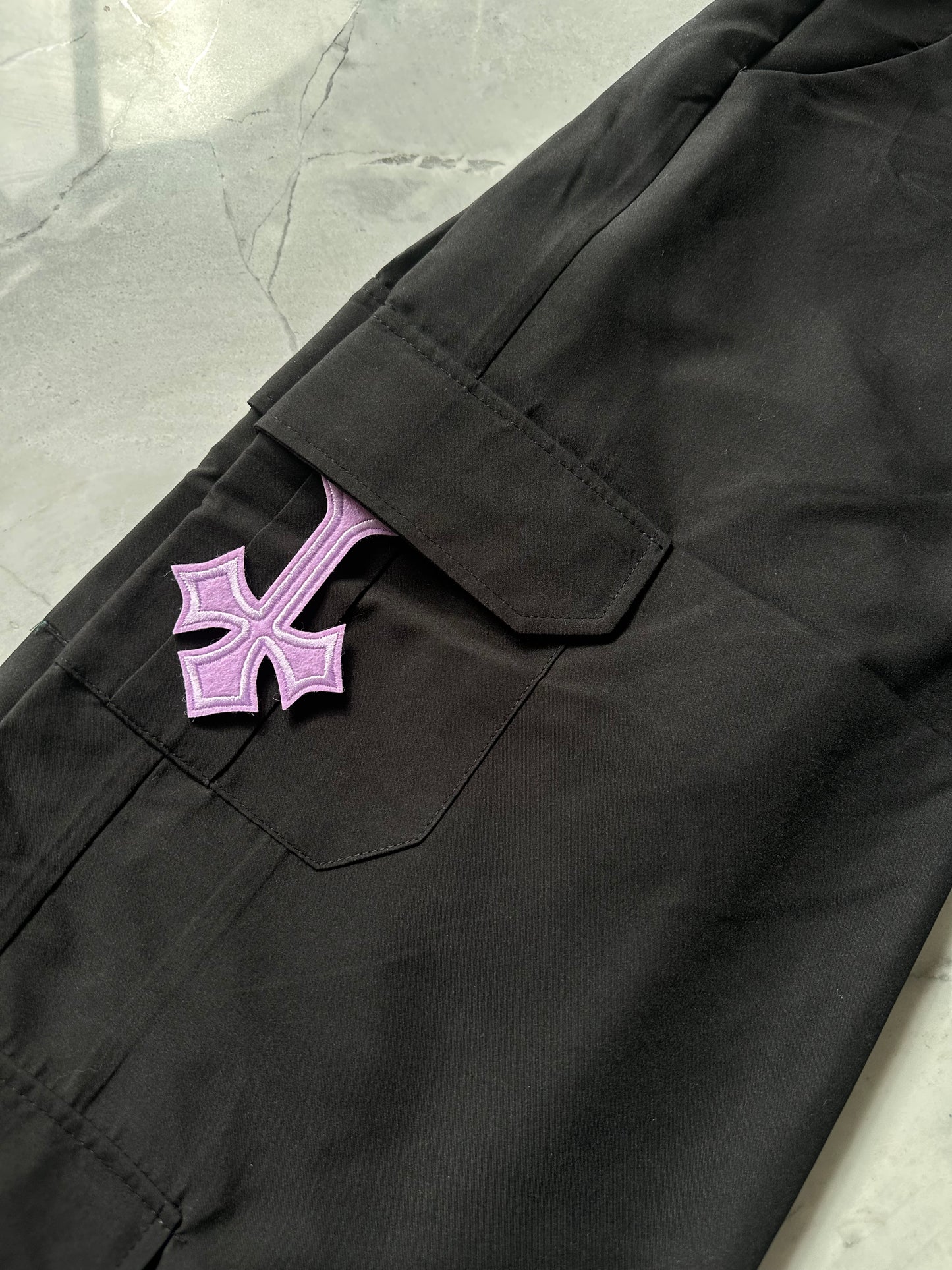 ‘CROSSED OUT’ CARGO TROUSERS