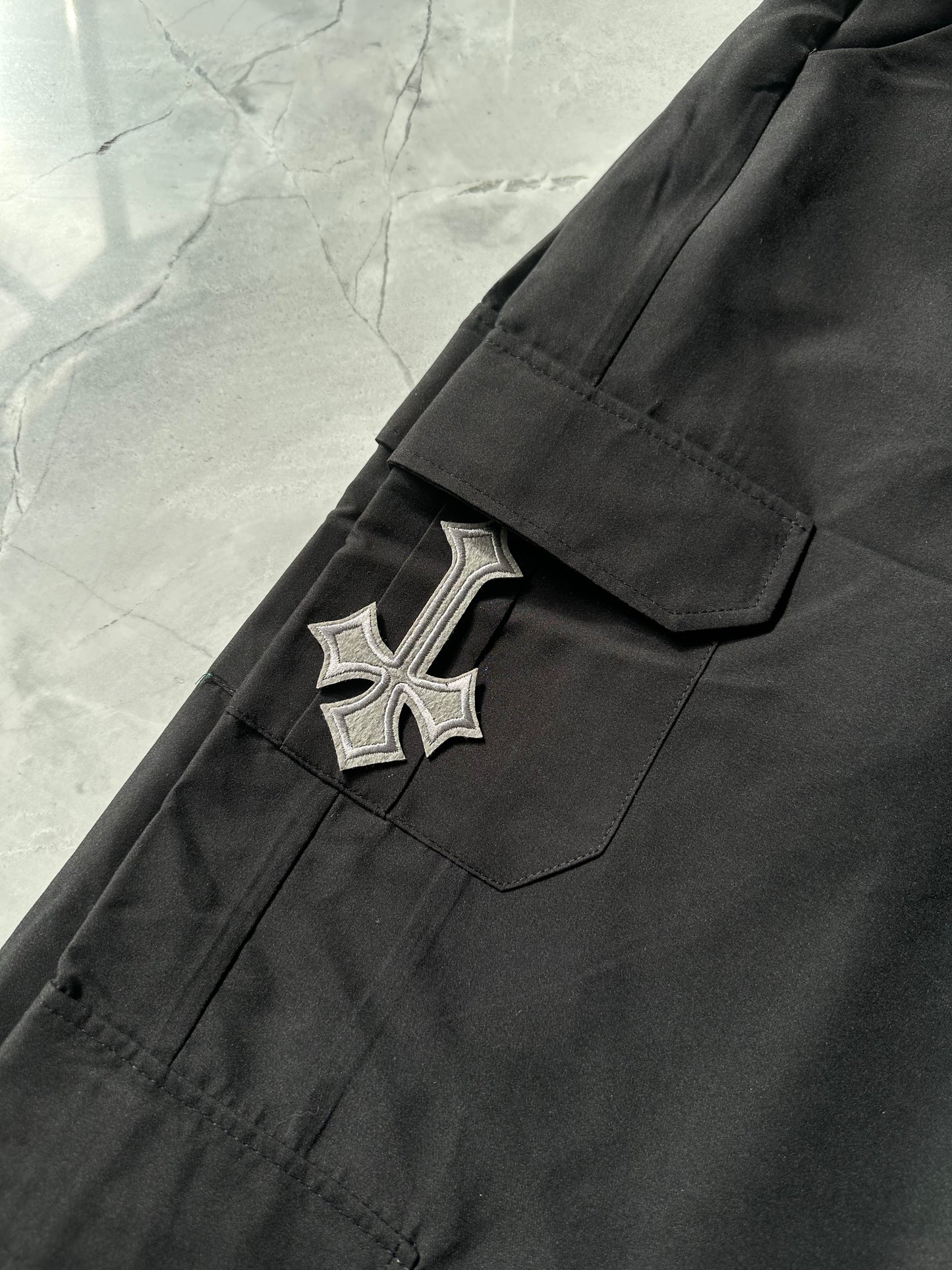 ‘CROSSED OUT’ CARGO TROUSERS