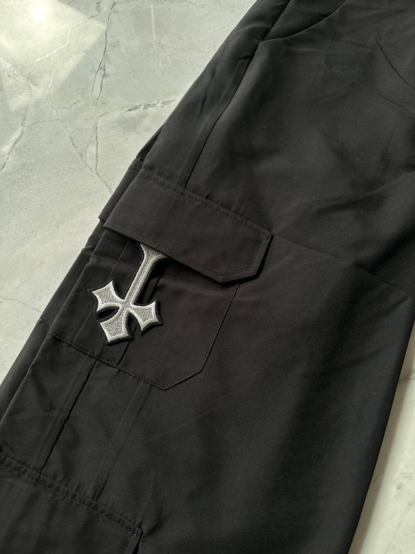 ‘CROSSED OUT’ CARGO TROUSERS