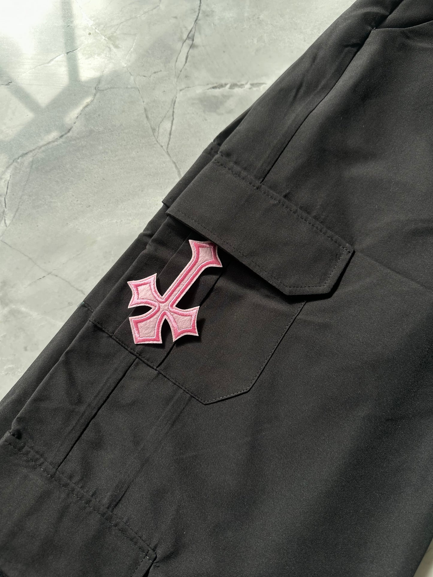 ‘CROSSED OUT’ CARGO TROUSERS