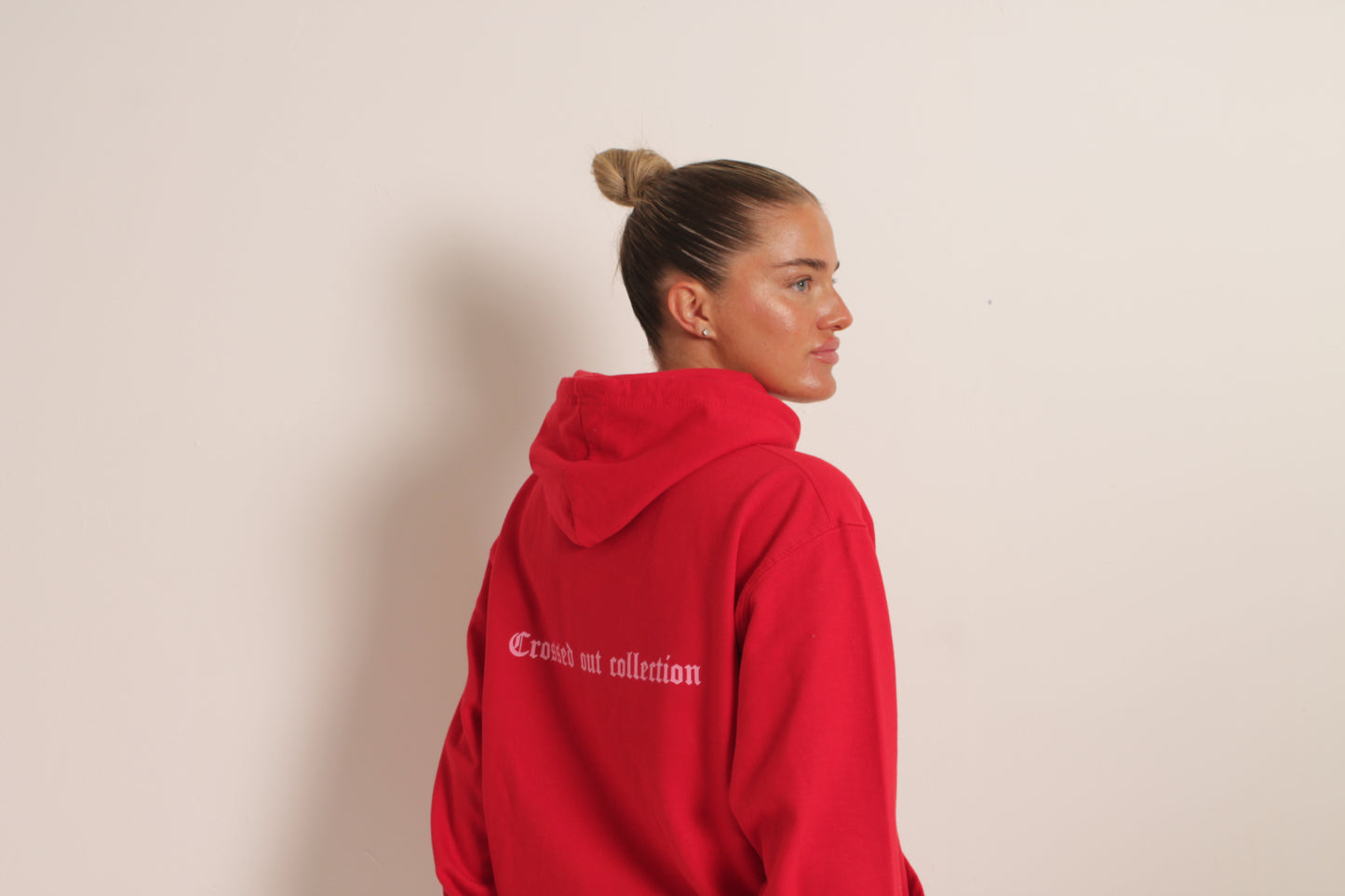 ‘CROSSED OUT’ VALENTINES HOODIE